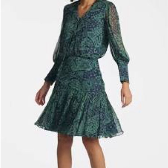 Sachin & Babi Samarah Landscape Aztec Floral Dress - Picture 4 of 10